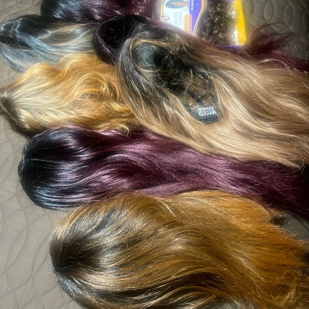 Different color, lace, front wigs